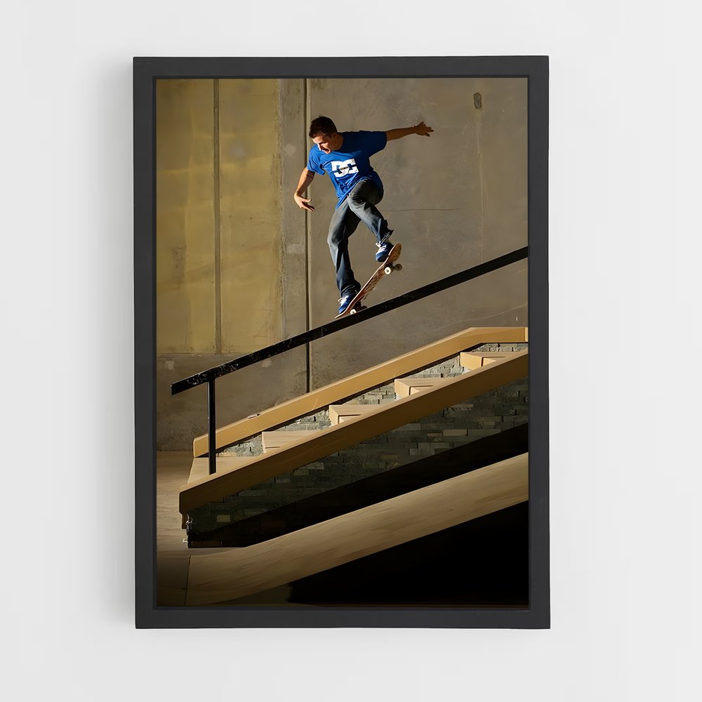 Poster Skate ou Mort – affiche Skateboard (vue 2)